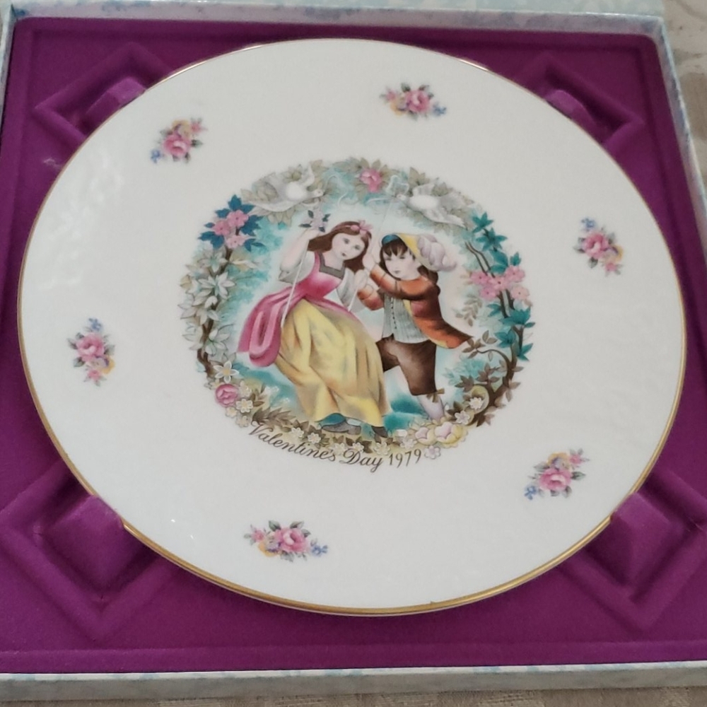 Valentine's day plate